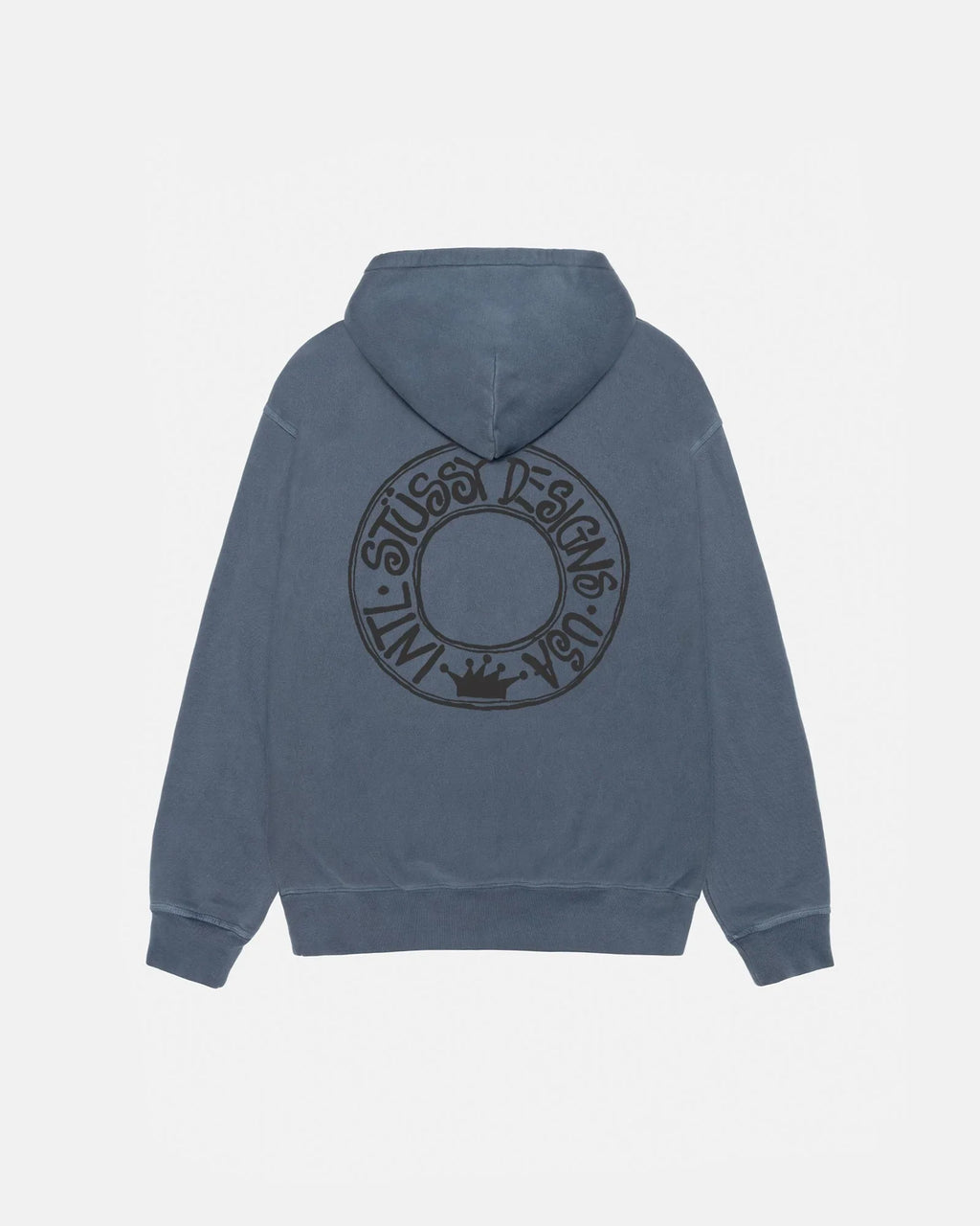 BUANA ZIP HOODIE PIGMENT DYED - Four Street