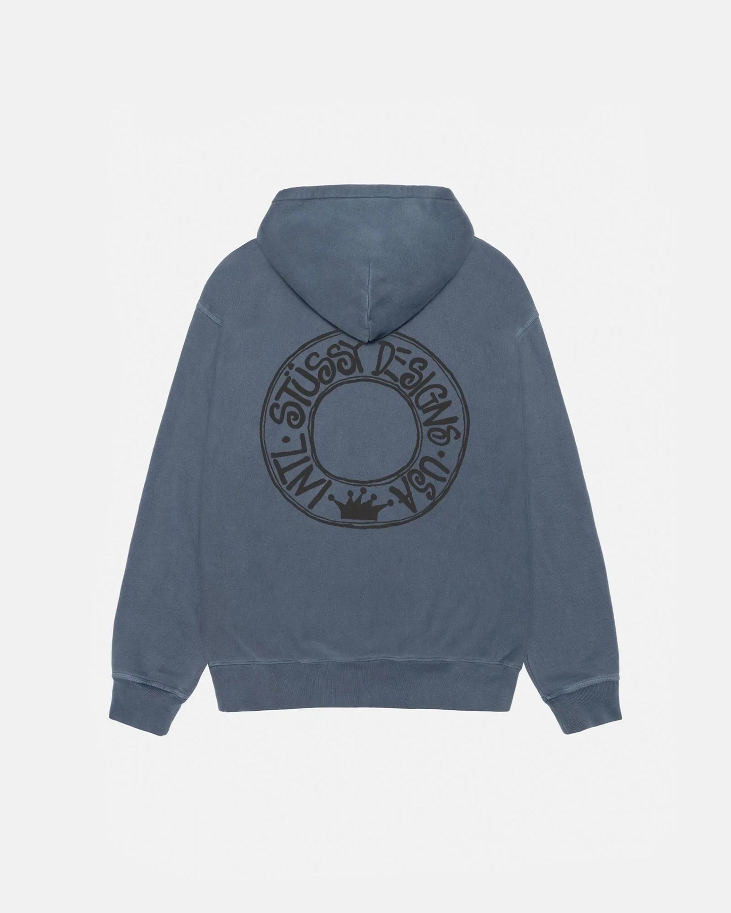 BUANA ZIP HOODIE PIGMENT DYED