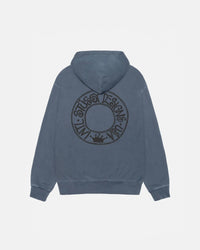 BUANA ZIP HOODIE PIGMENT DYED
