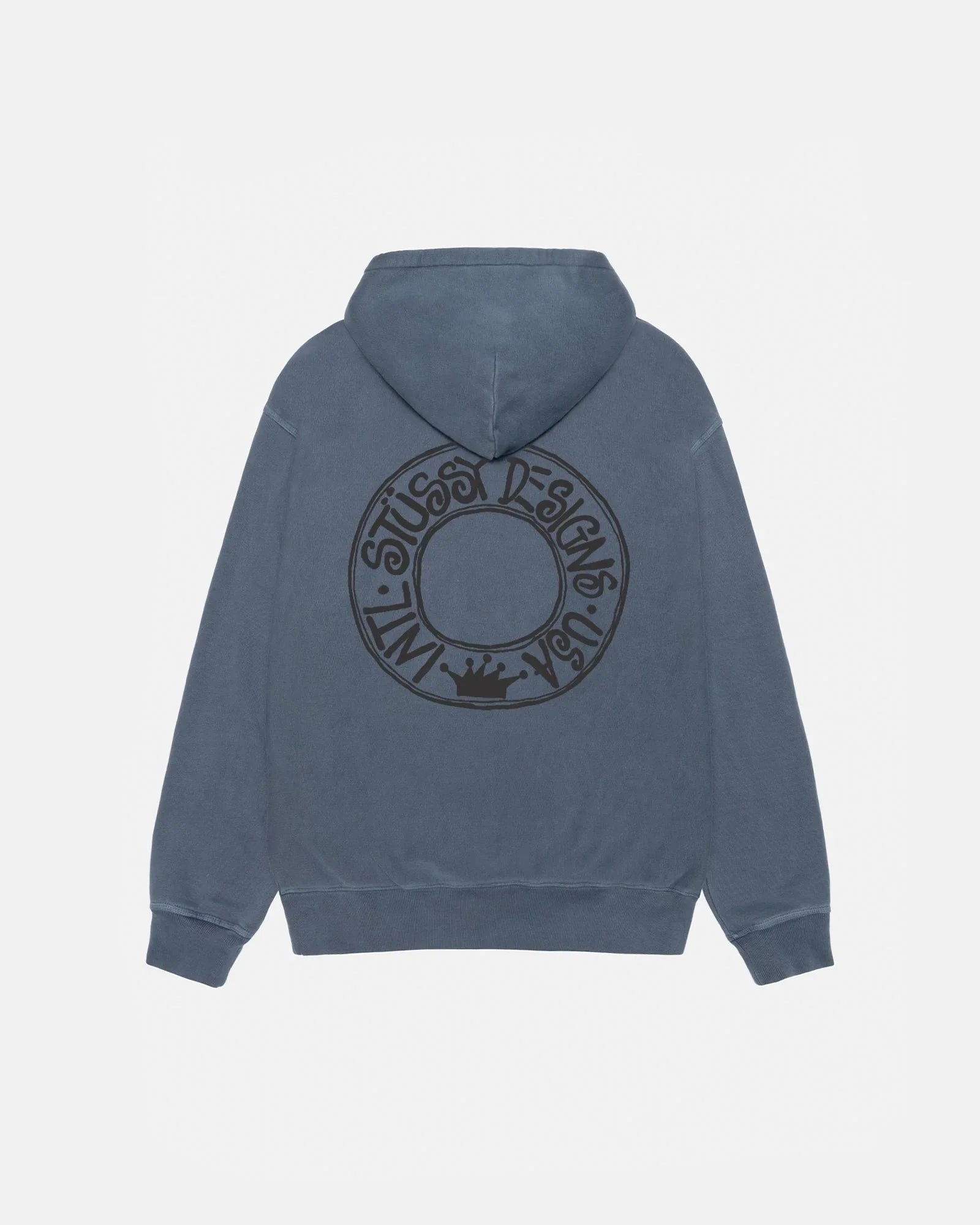 BUANA ZIP HOODIE PIGMENT DYED - Four Street
