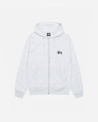 BASIC STÜSSY ZIP HOODIE