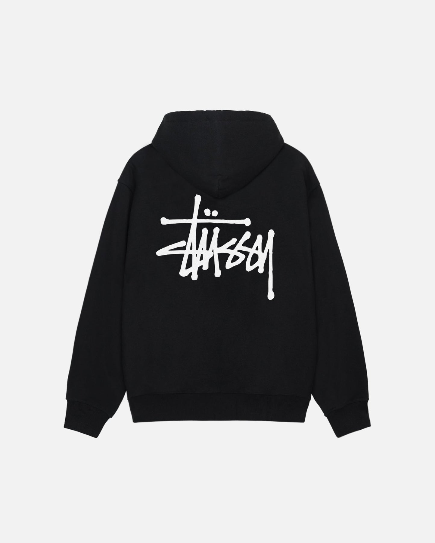 BASIC STÜSSY ZIP HOODIE