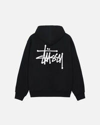BASIC STÜSSY ZIP HOODIE