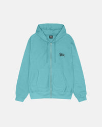BASIC STÜSSY ZIP HOODIE