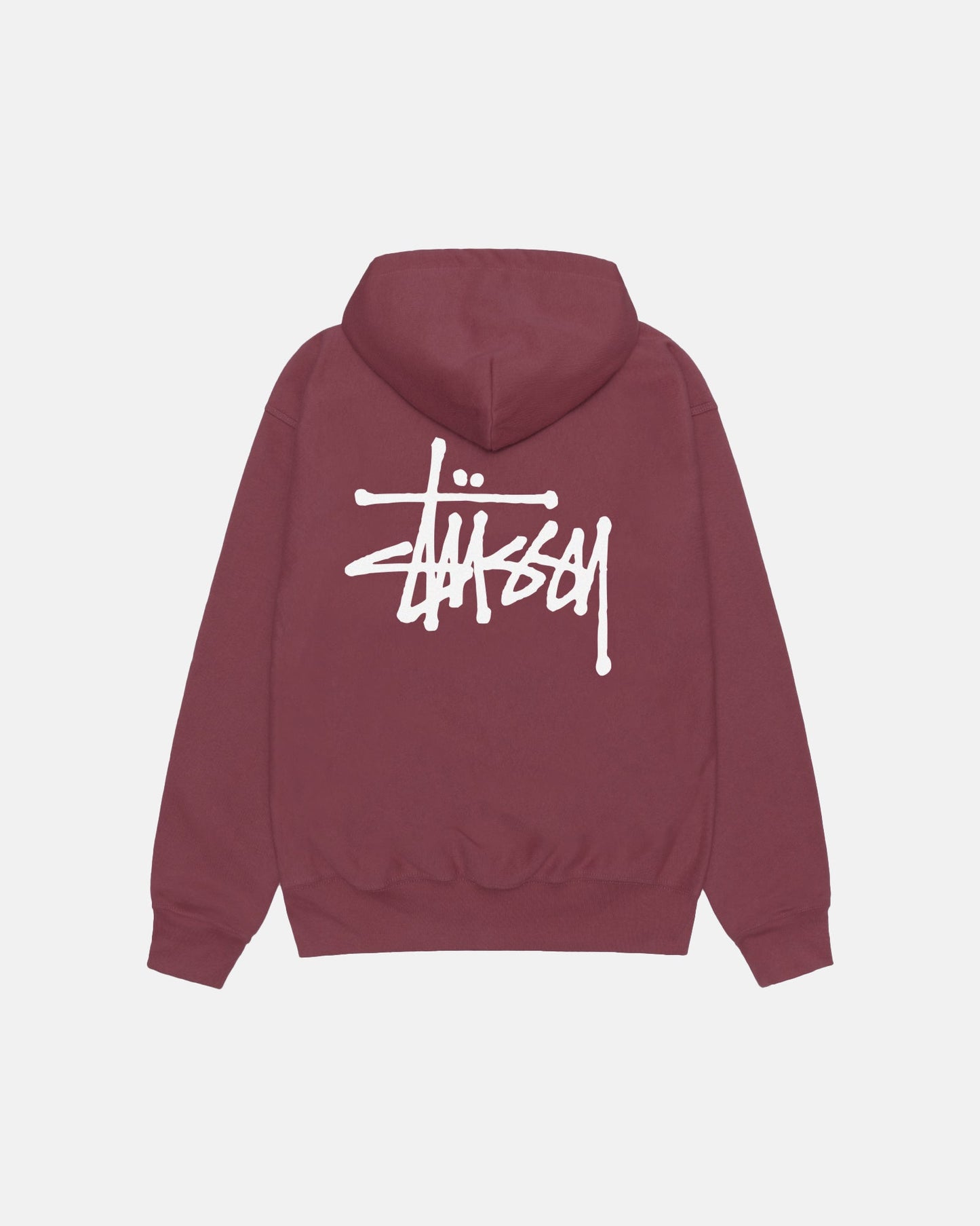 BASIC STÜSSY ZIP HOODIE