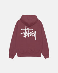 BASIC STÜSSY ZIP HOODIE