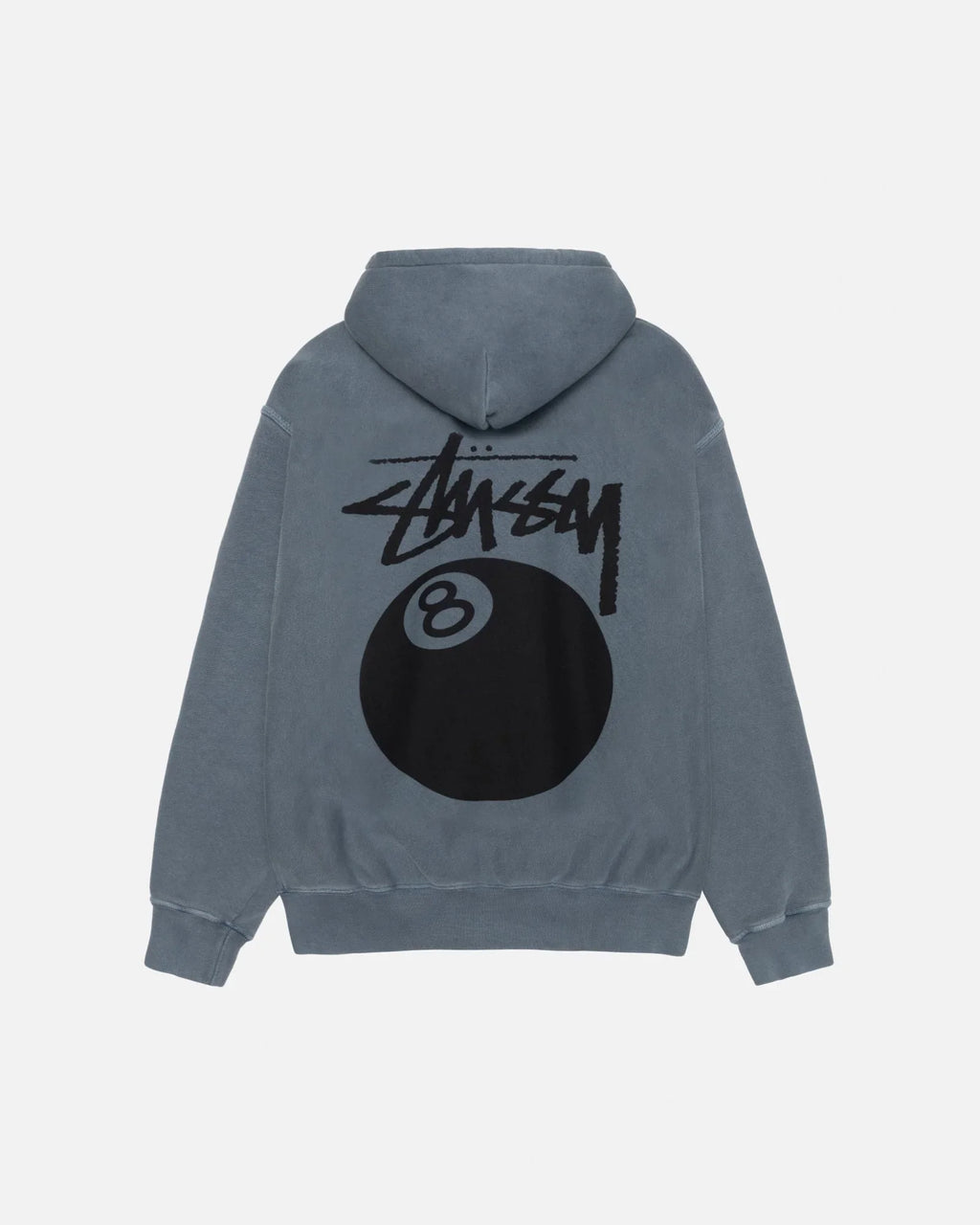 8 BALL ZIP HOODIE PIGMENT DYED - Four Street