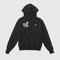 Moletom x Champion Stars 3M Reverse Wave Black