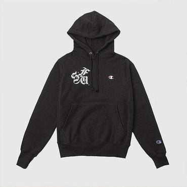 Moletom x Champion Stars 3M Reverse Wave Black