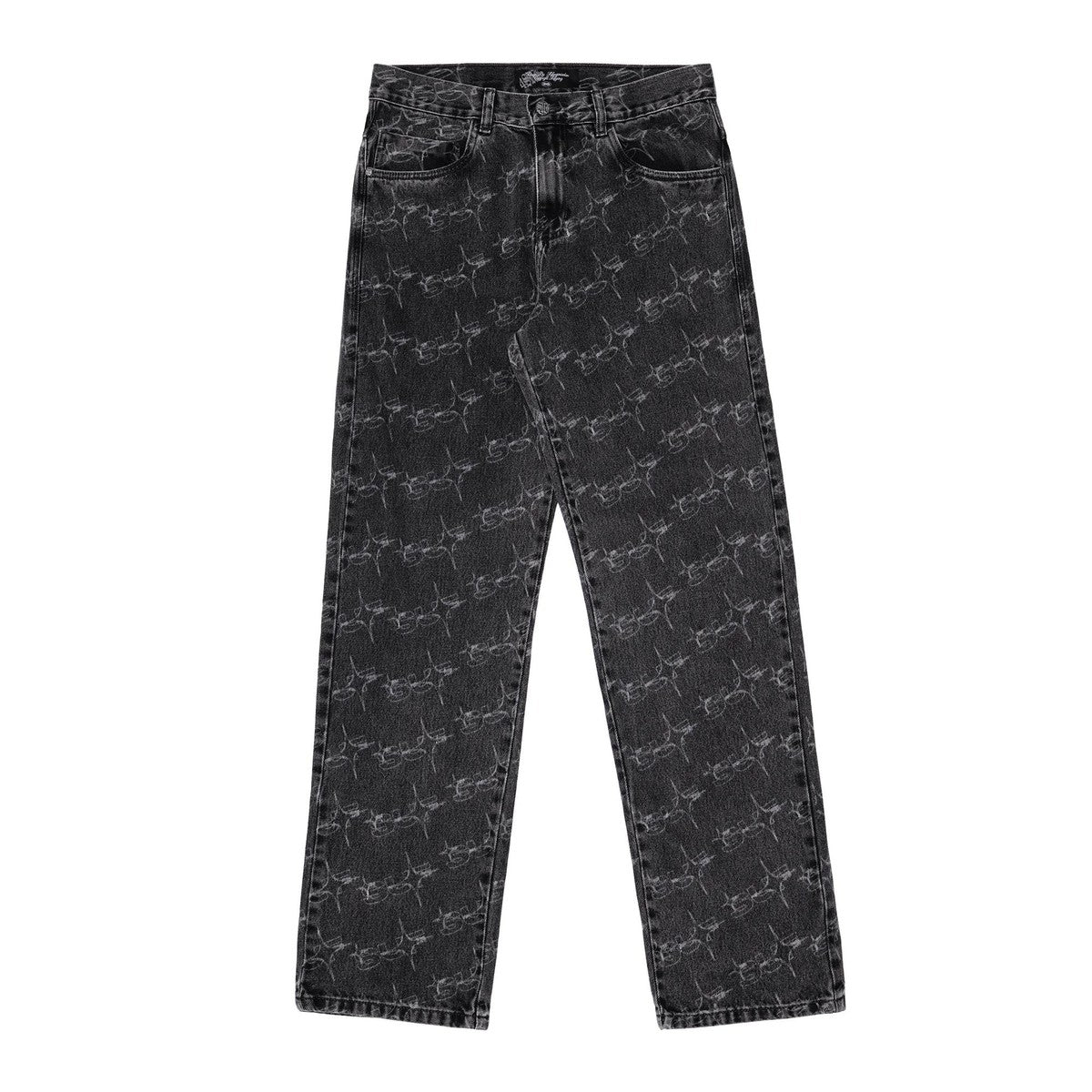 PANTS MONOGRAM SUFSTAR JEANS BLACK