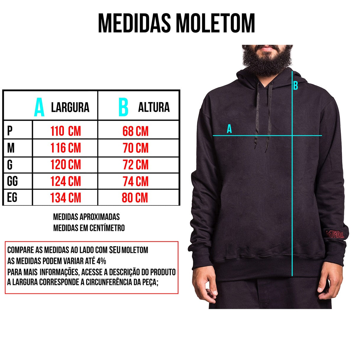 Moletom Capuz - Gleam