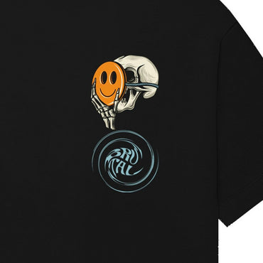 Camiseta Oversized - Fake Smile