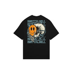 Camiseta Oversized - Fake Smile