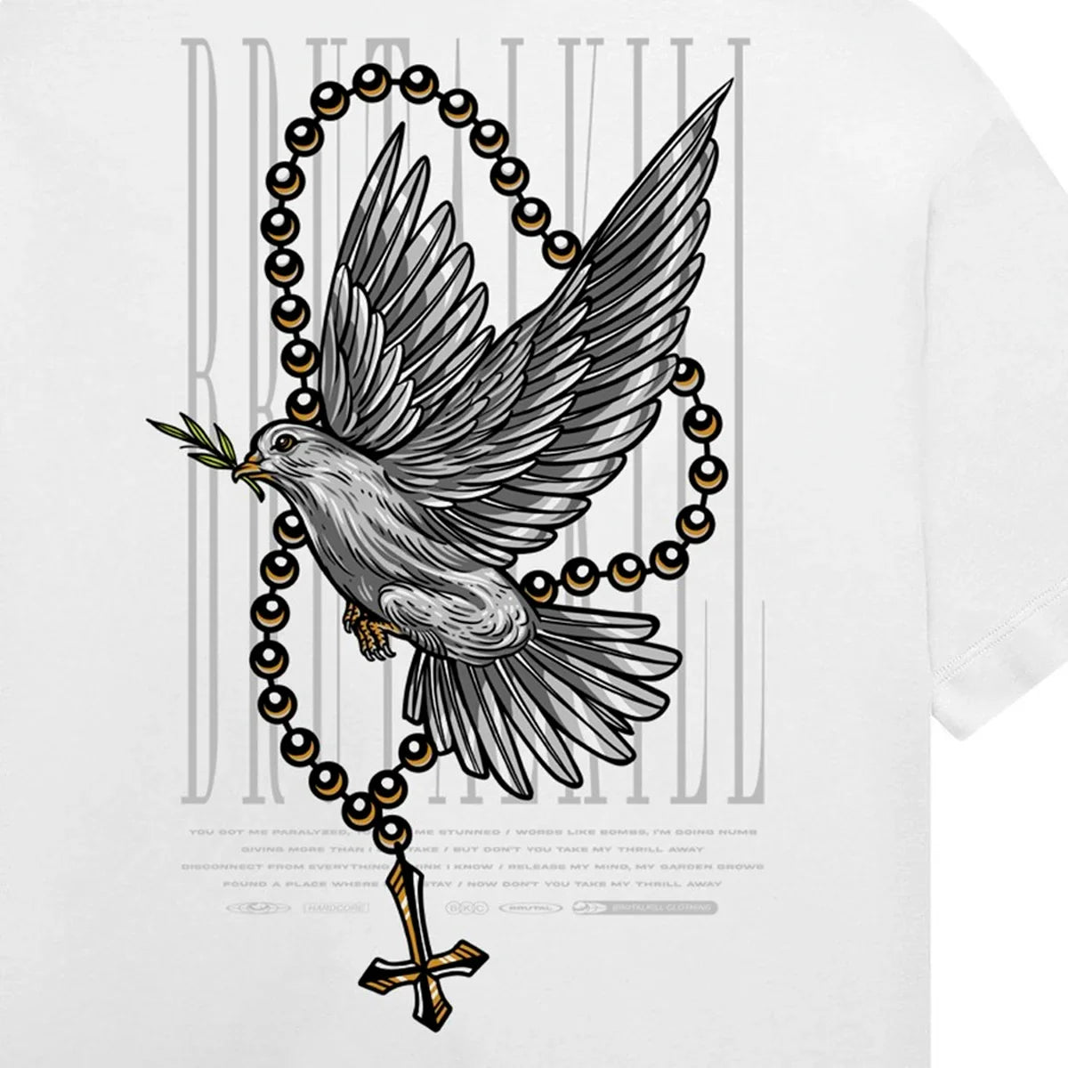 Camiseta Oversized - Praying