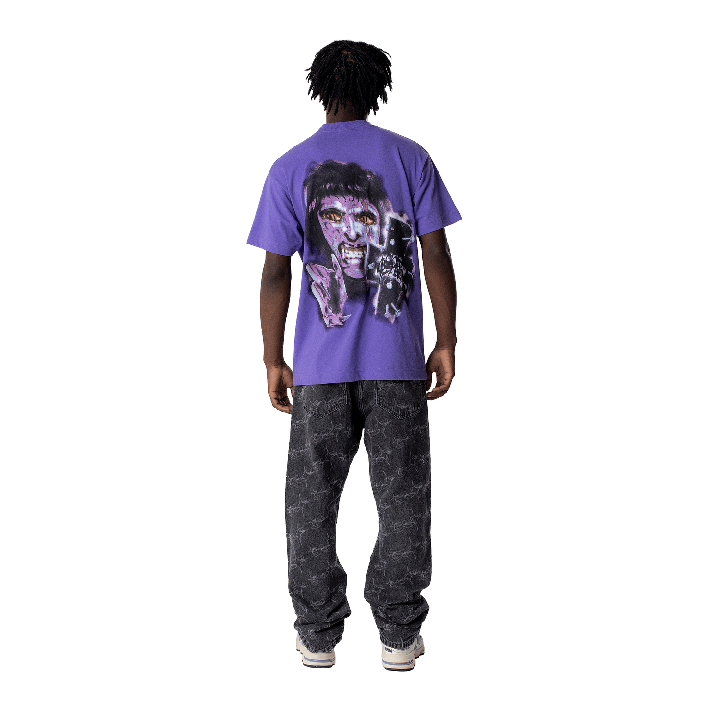 TEE SCARING THE EVIL PURPLE