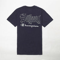 Camiseta Sufgang x Champion Stars 3M Classic Tee Navy Blue