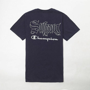 Camiseta Sufgang x Champion Stars 3M Classic Tee Navy Blue
