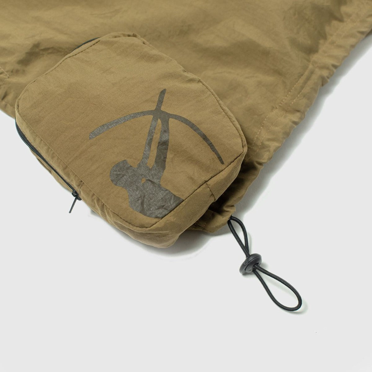 Shorts Bolso Removível "Bege"