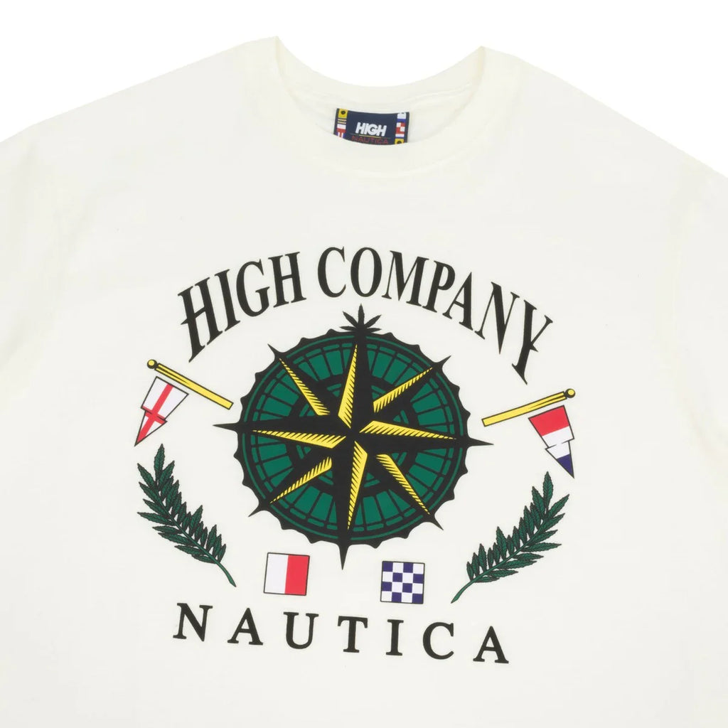 Tee Compass White - Four Street