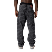 PANTS MONOGRAM SUFSTAR JEANS BLACK