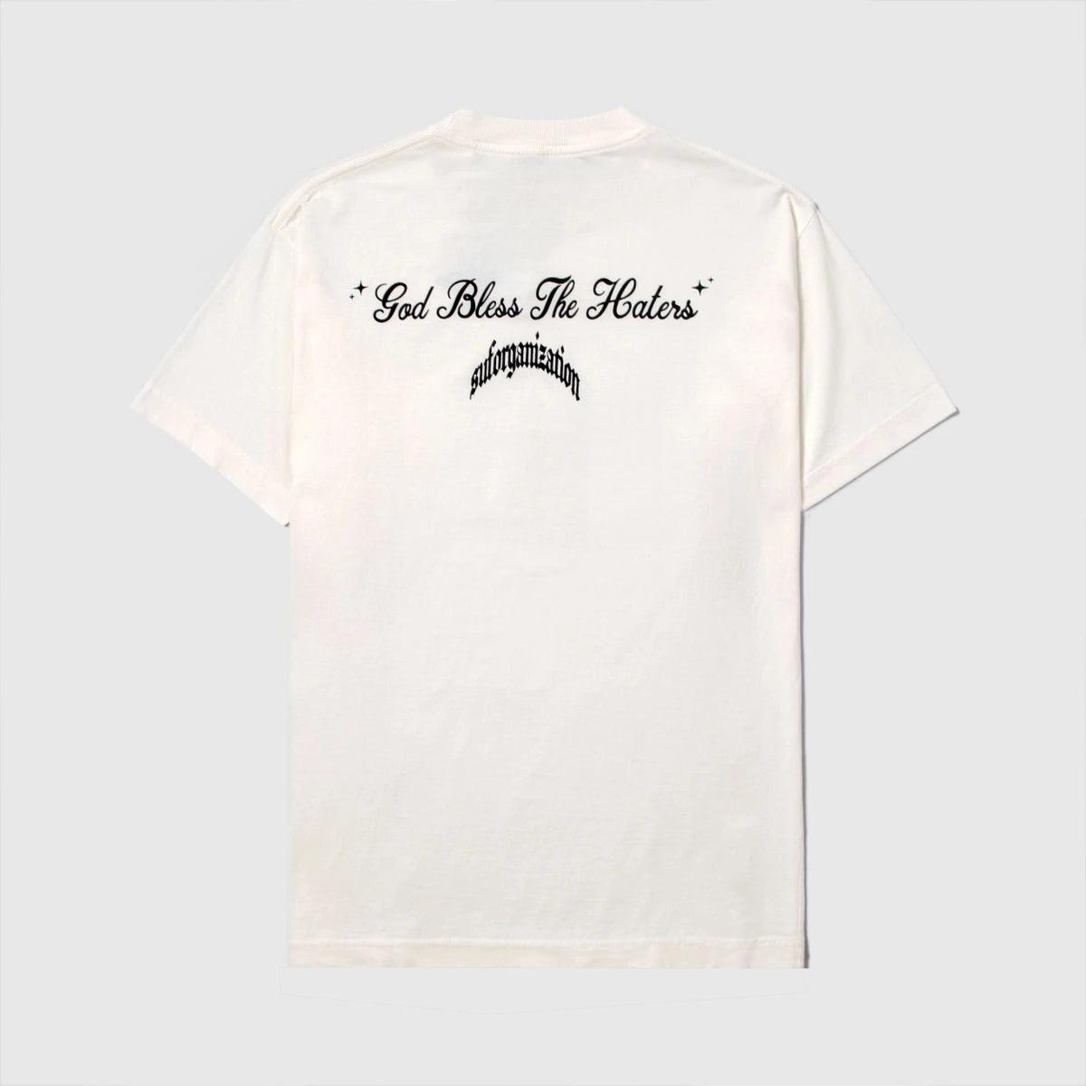 Camiseta Bless The Haters Off-White