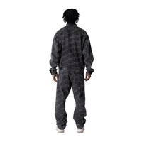 JACKET MONOGRAM SUFSTAR JEANS BLACK