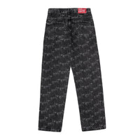 PANTS MONOGRAM SUFSTAR JEANS BLACK