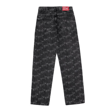 PANTS MONOGRAM SUFSTAR JEANS BLACK