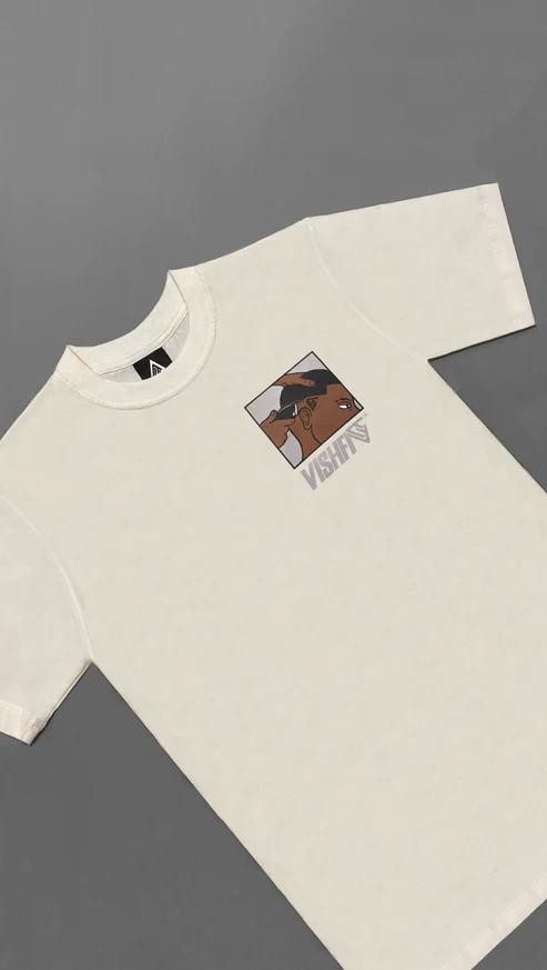 CAMISETA RÉGUA OFF WHITE "BRAZART"