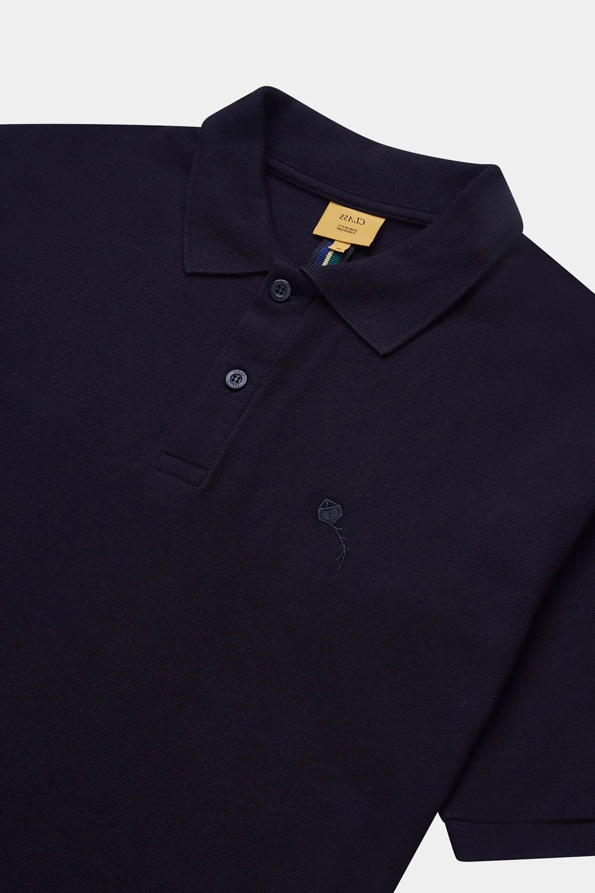 Camiseta Polo Class Pipa (Black) - Four Street