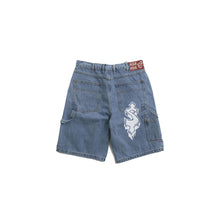 Carregar imagem no visualizador da galeria, SHORTS JEANS CARPENTER JOKER &quot;$&quot; BLUE
