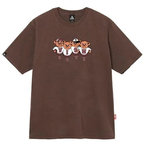 CAMISETA VISHBOYZ BEAR MARROM - Four Street