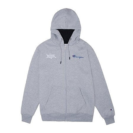 HOODIE SUF X CHAMPION 4 SUF Z GRAY