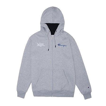 HOODIE SUF X CHAMPION 4 SUF Z GRAY - Four Street