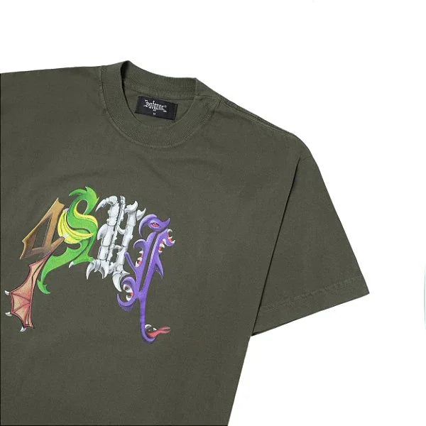 Camiseta Sufgang 4SUF Monsters Verde - Four Street