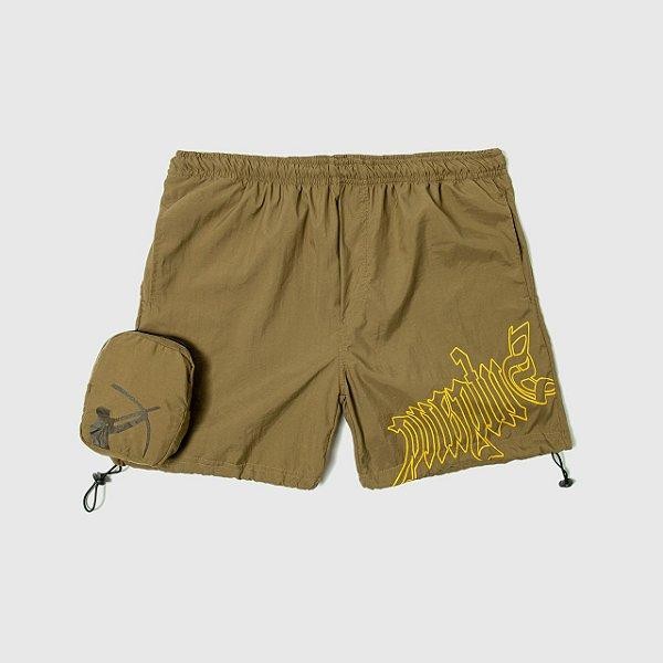 Shorts Bolso Removível "Bege"