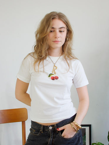 Baby Tee Cherry