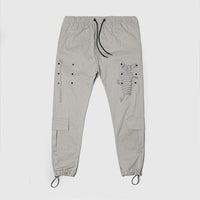 Calça  Bolso Removível Cinza