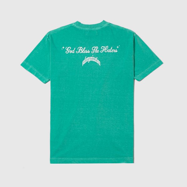 SUFGANG - Camiseta Bless The Haters "Verde Água"