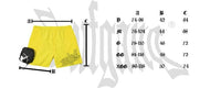 Shorts  Bolso Removível "Amarelo"