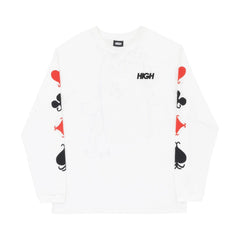 Camiseta Manga Longa High Company Cards White