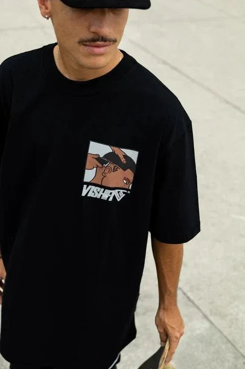 CAMISETA RÉGUA PRETA "BRAZART" - Four Street