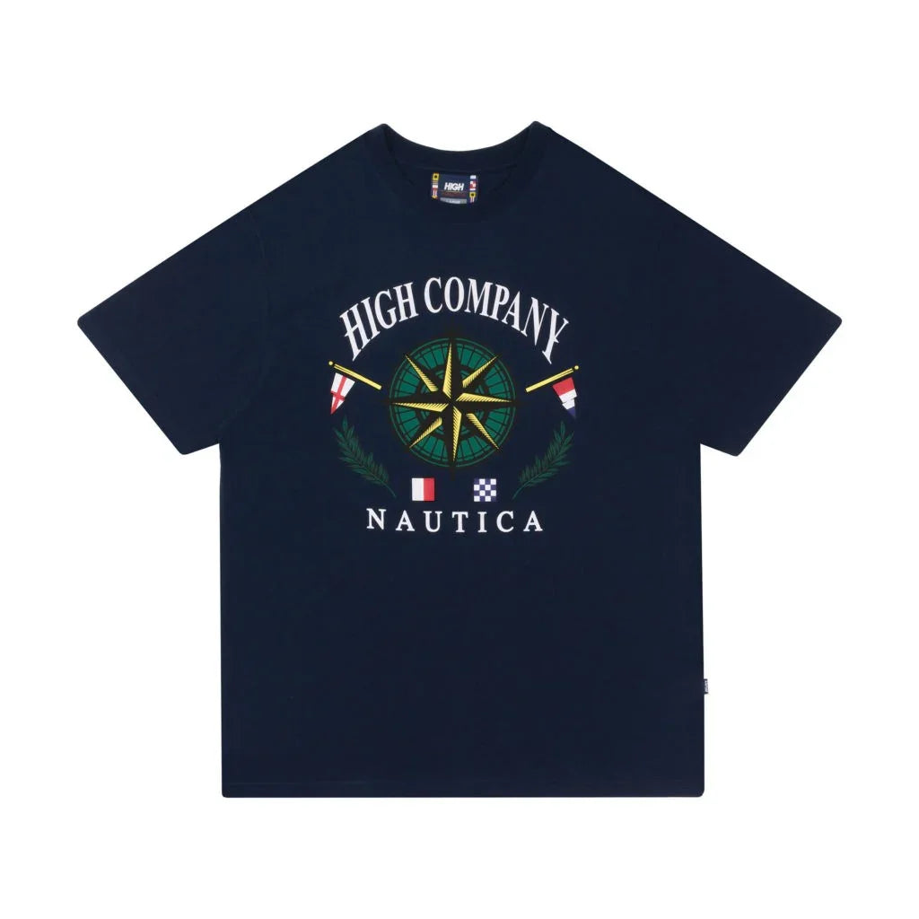 Tee Compass Navy - Four Street