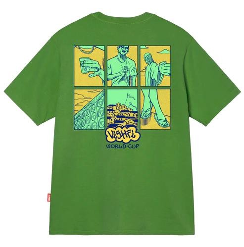 CAMISETA RETRATOS VERDE "WORLD CUP 2022"