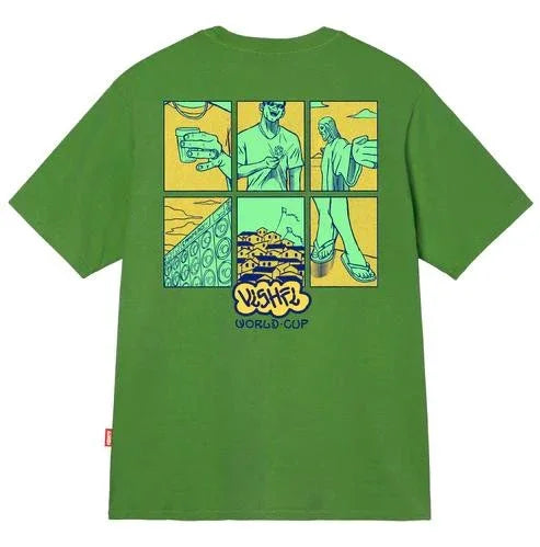 CAMISETA RETRATOS VERDE "WORLD CUP 2022" - Four Street