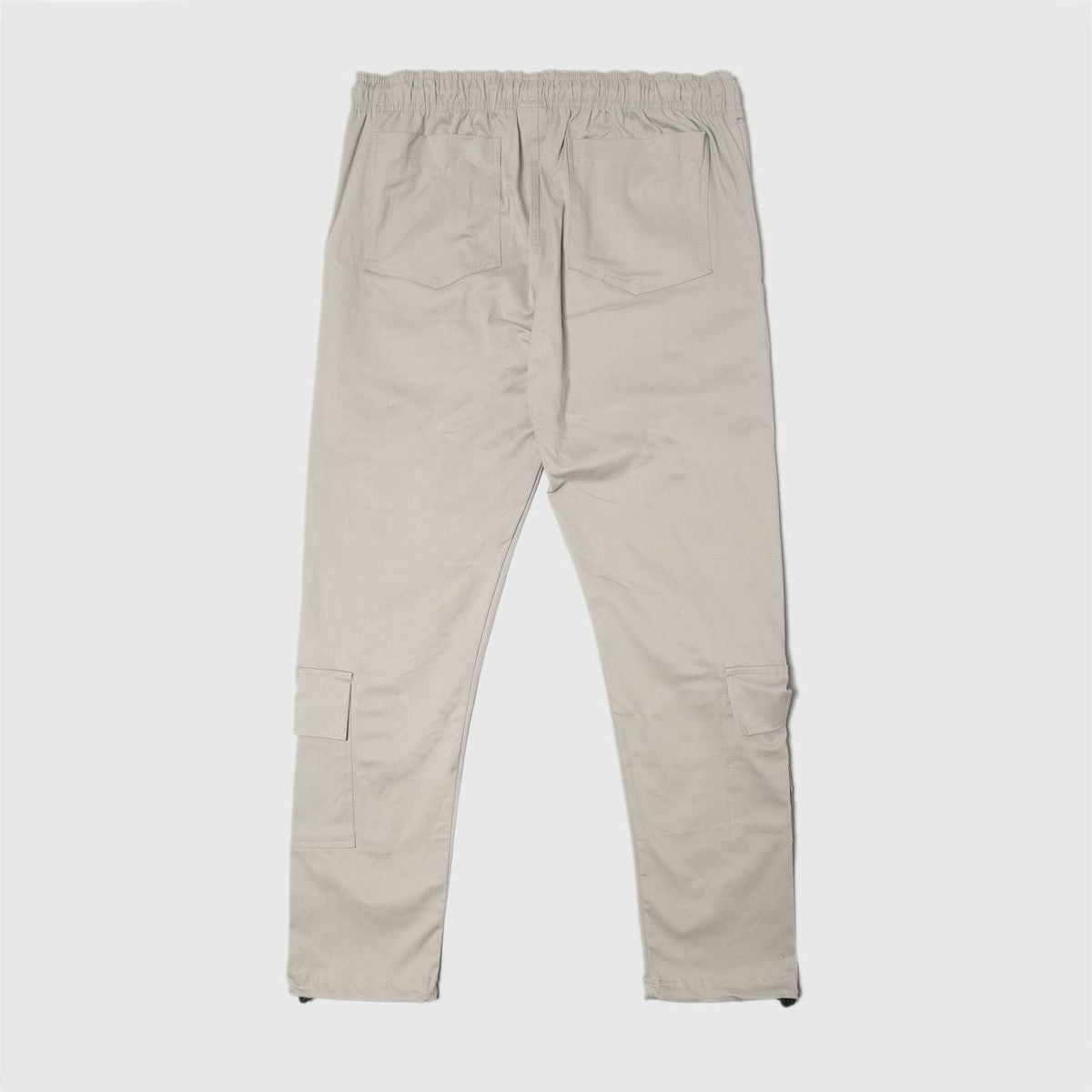 Calça  Bolso Removível Cinza