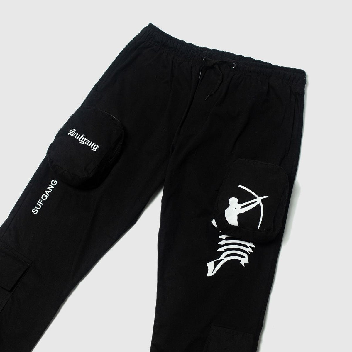 Calça Bolso Removível Preta