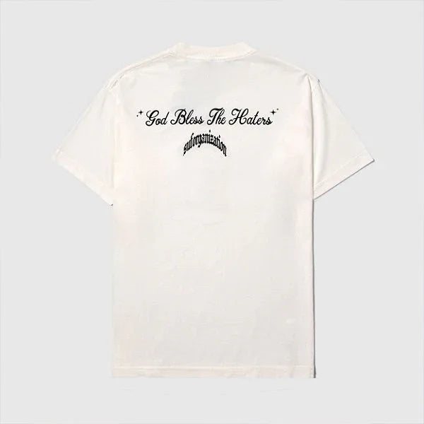 Camiseta Sufgang Bless The Haters Off-White - Four Street