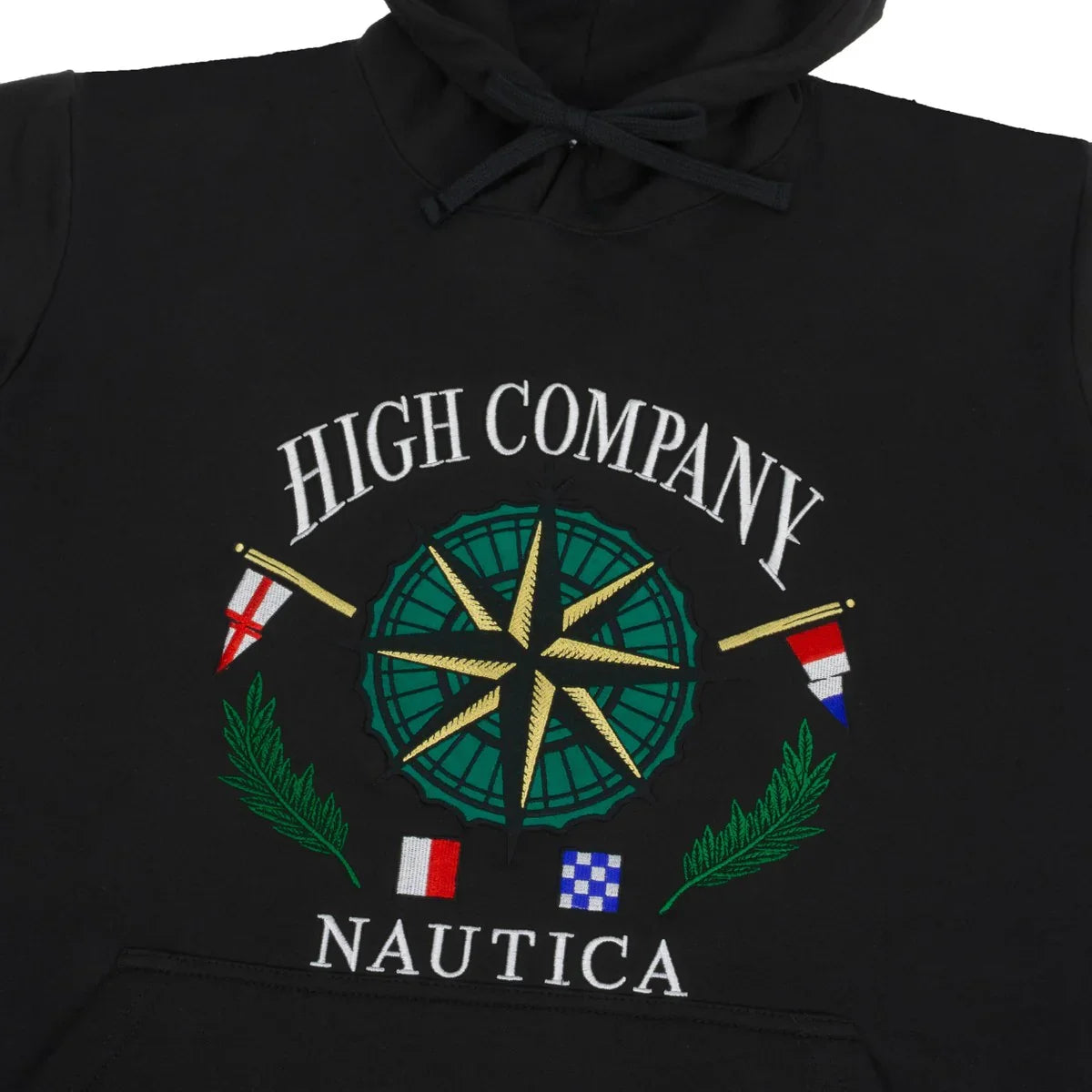 Hoodie Compass Black - Four Street