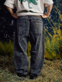 Calça Jeans Reta Stoned